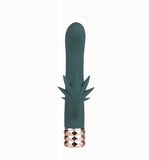 Kusha 420 Series Crystal Gems G-Spot Vibrator - Green