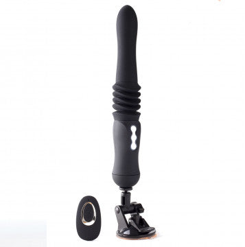 Max Silicone Thrusting Portable Love Machine - Black