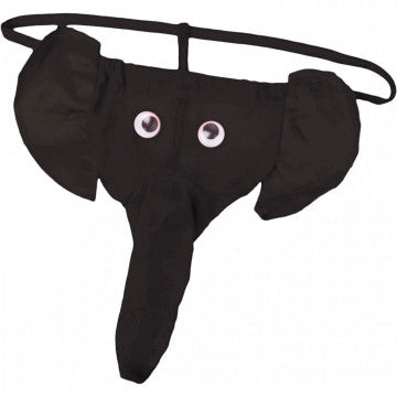 Elephant Thong - Black - One Size